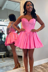 Suzhoufashion A Line Strapless Sweetheart Short Homecoming Dress
