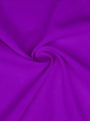 Elegant A Line Scoop Neck Mother of the Bride Dress with 3/4 Sleeves Ruffles & Flower