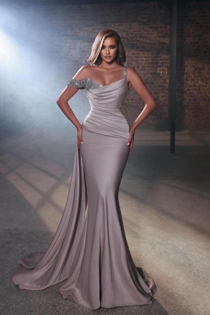 Elegant Long Holiday Dress Glitter Mermaid Prom Dresses Elegant Long Holiday Dress Glitter Mermaid Prom Dresses