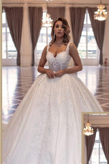 Fabulous Long Princess Long Sleevesless Bridal Dress With Lace