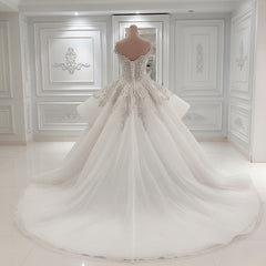 Sexy Strapless Crystals Mermaid Wedding Dresses with Overskirt Long Train