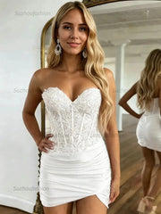 Sparkly Sequins Sweetheart Bodycon Homecoming Dress