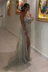 Suzhoufashion Amazing Long Sleeveless Evening Dresses With Split