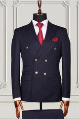 Suzhoufashion Black Two Pieces Slim Fit Men Suits For Prom