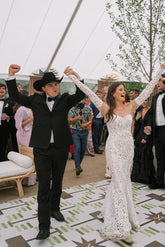 Suzhoufashion Strapless Beach Wedding Dress Lace Mermaid Bridal Gown