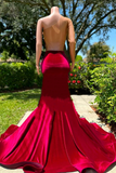 Suzhoufashion Long sleeves One shoulder Gold Appliques Burgundy Prom Party Dresses