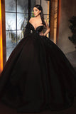 Atractivo vestido de fiesta de una manga con encaje de tafetán negro en línea
