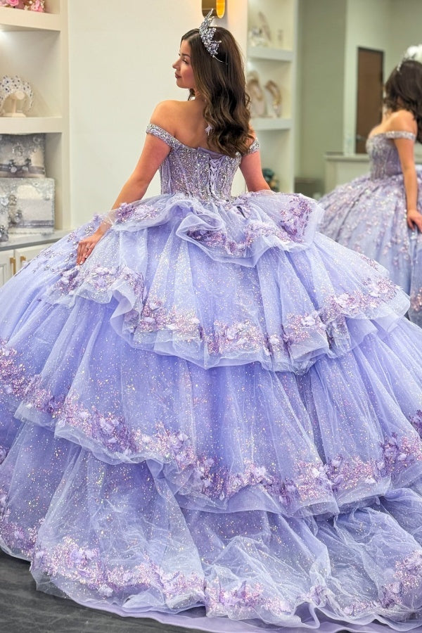 blue dress for baby girl Simple 17th Birthday Dresses Tight Lilac Silk Satin Birthday Outfits P main image 0