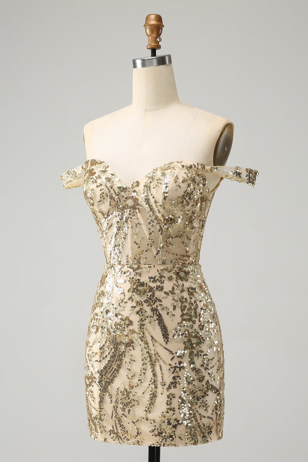 Black Homecoming Dresses Corset Tight Short Cocktail Dresses With Sequin