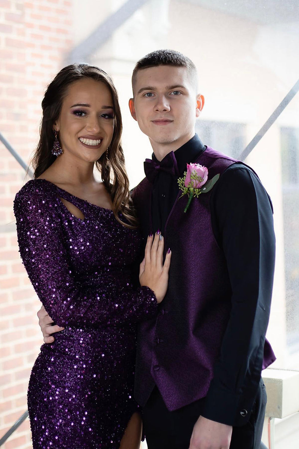 Black Homecoming Dresses Sequin One Shoulder One Sleeve Keyhole Tight Short Cocktail Dresses
