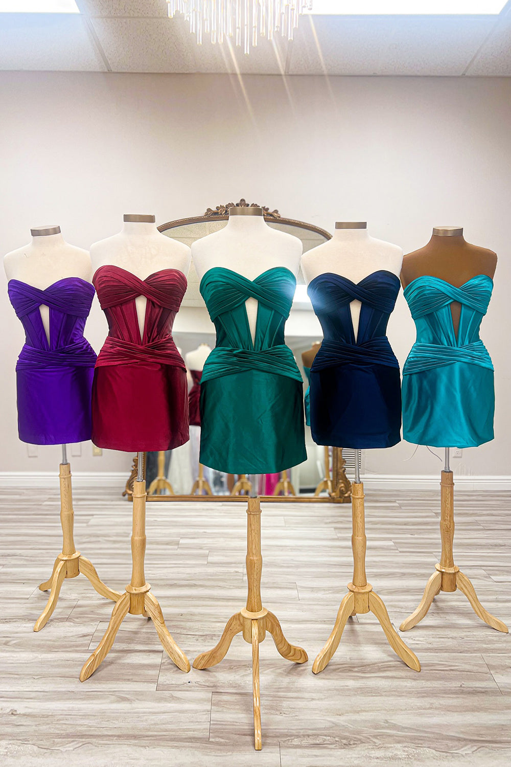 princess polly baby blue dress Off the Shoulder Burgundy Tight Homecoming Dress – FancyVestido main image 0