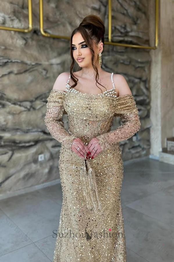 white christmas dresses A Line V Neck Champagne Lace Long Prom Dress with Slit, Long Champagne –  abcprom