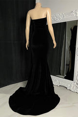 Charming Sleeveless Sweetheart Split Front Mermaid Prom Dress