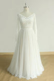Chic Sweetheart Lace Wedding Dress | White Tulle Ruffles Bridal Gowns