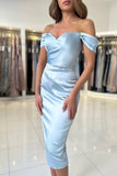 Chic V-Neck Cap Sleeves Column Prom Dress With Ruffles