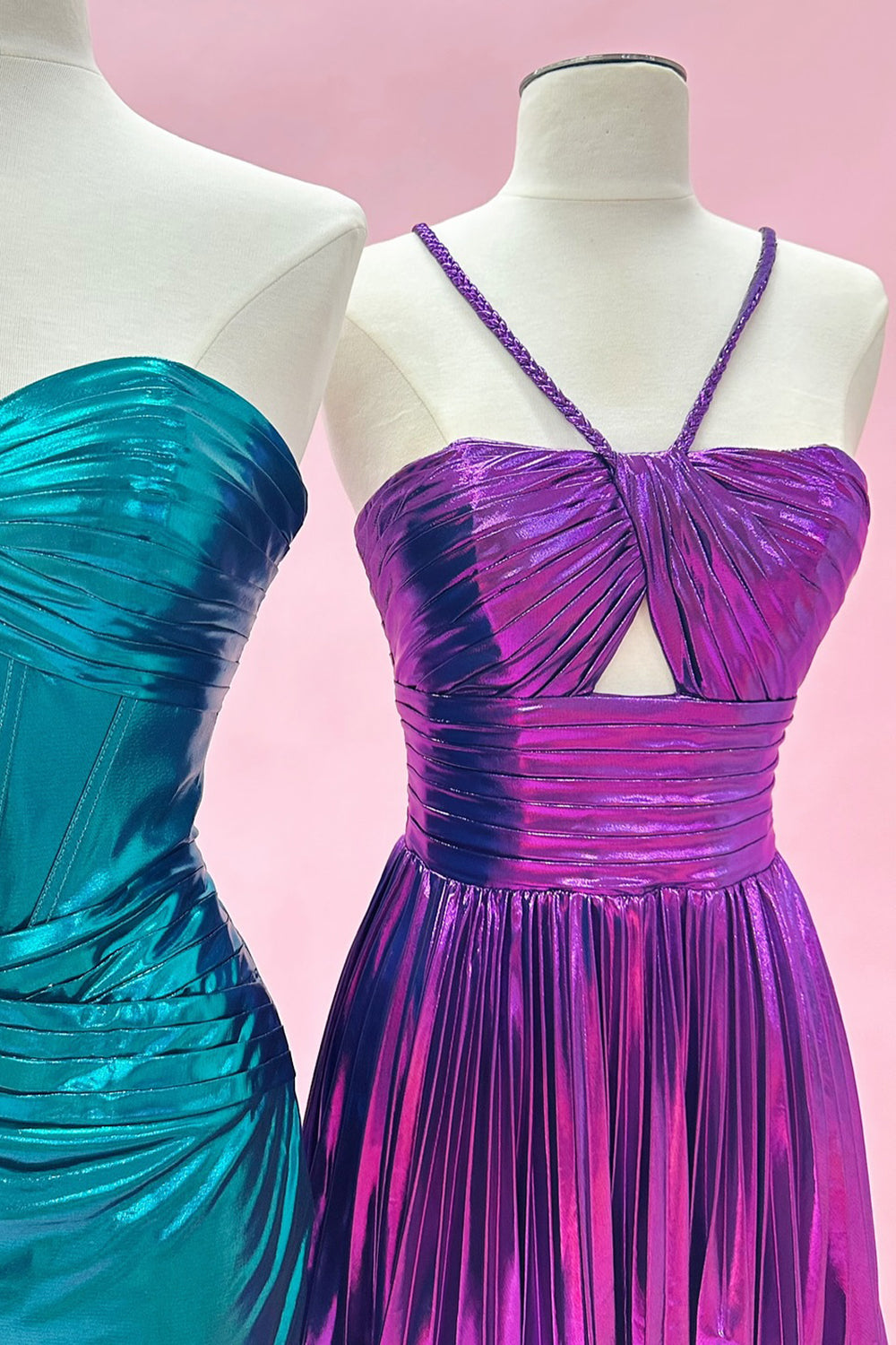 Dark Purple Homecoming Dresses A Line Halter Short Cocktail Dresses