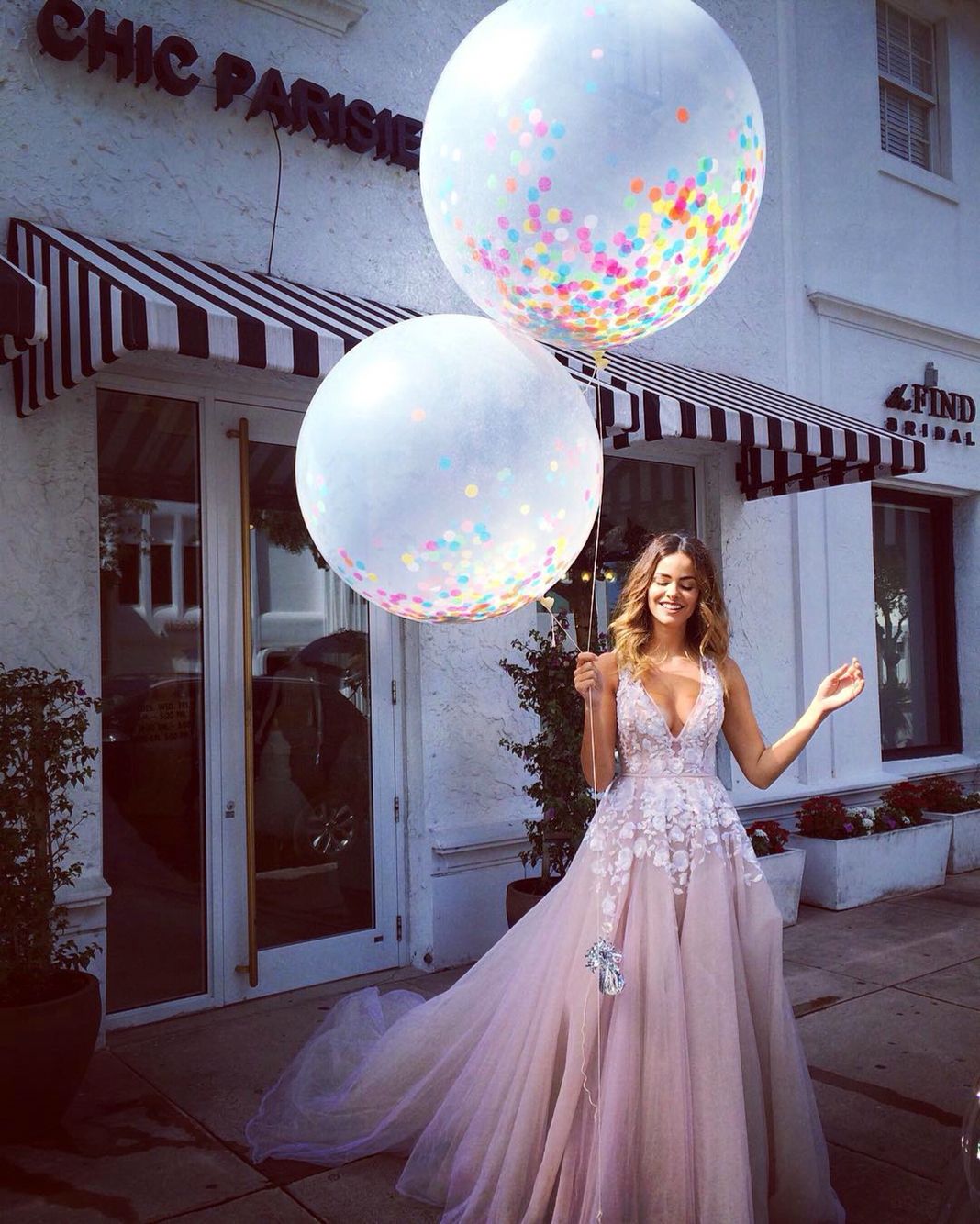 sexy pink wedding dress Sexy Illusion Custom Wedding Dress with Full Lace