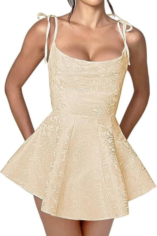 Elegant Spaghetti Straps Satin Short Homecoming Dresses online Elegant Spaghetti Straps Satin Short Homecoming Dresses online