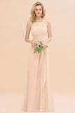 Fabulous Halter Elegant Bridesmaid Dresses Long Dress for Wedding Party