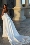 Fabulous Long Mermaid Sleeveless Bridal Dress With Lace