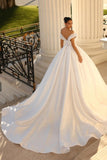 Fabulous Sweetheart Cap Sleeves Ball Gown Bridal Dress Sequins