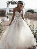 Fairy Sweetheart Beach Wedding Dress With Lace Appliques Online