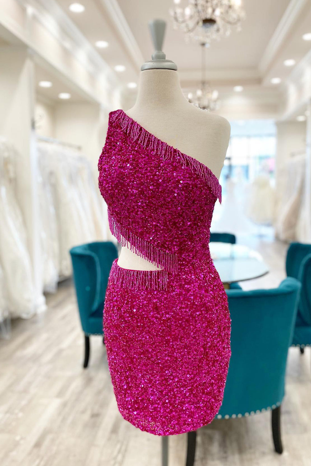 Suzhoufashion Fuchsia Homecoming Dresses Sequin Fringed Cut Out Tight Short Cocktail Dresses suzhoufashion Suzhoufashion Fuchsia Homecoming Dresses Sequin Fringed Cut Out Tight Short Cocktail Dresses suzhoufashion