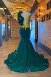 Glamorous Long Sleeveless Meimaid Prom Dress With Beading