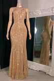 Glamorous Spaghetti Strap  Sleeveless Criss-cross Straps Mermaid Prom Dress