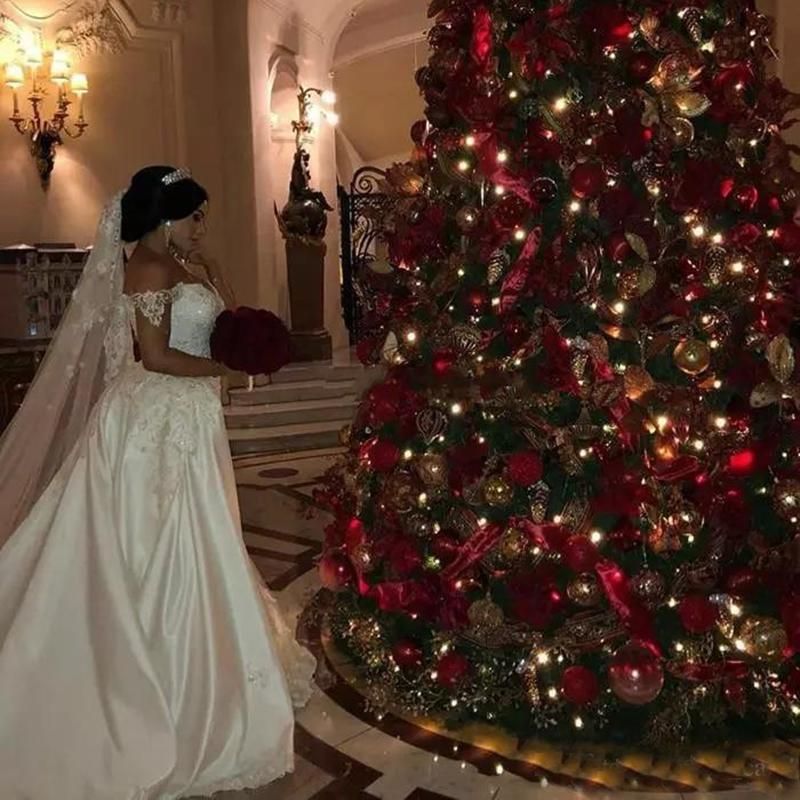 Glorious Off-the-shoulder Mermaid Appliques Wedding Dresses