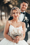 Gorgeous Princess V-neck A-line Wedding Dress With Lace
