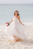 Gorgeous Sweetheart Lace Wedding Dress Long Tulle Bridal Gowns Online