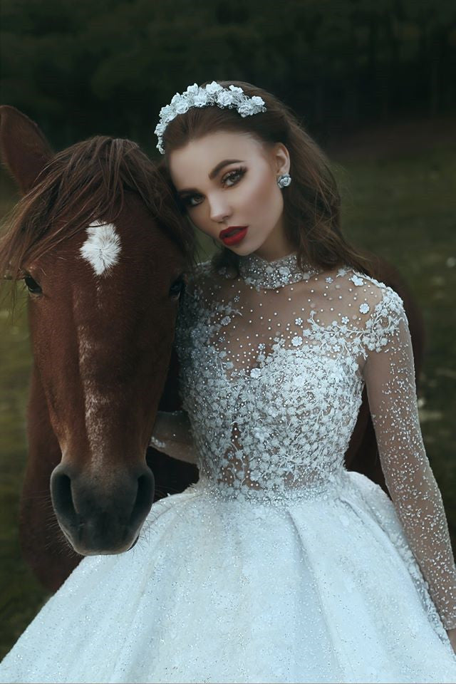 wedding dress beads and sequins Starlight - Ivory Wedding Crystal Clear Heavy Sequins Beads Pearl, Quality Embroidery Beaded Fabric by the Yard for Bridal Dresses & Apparel