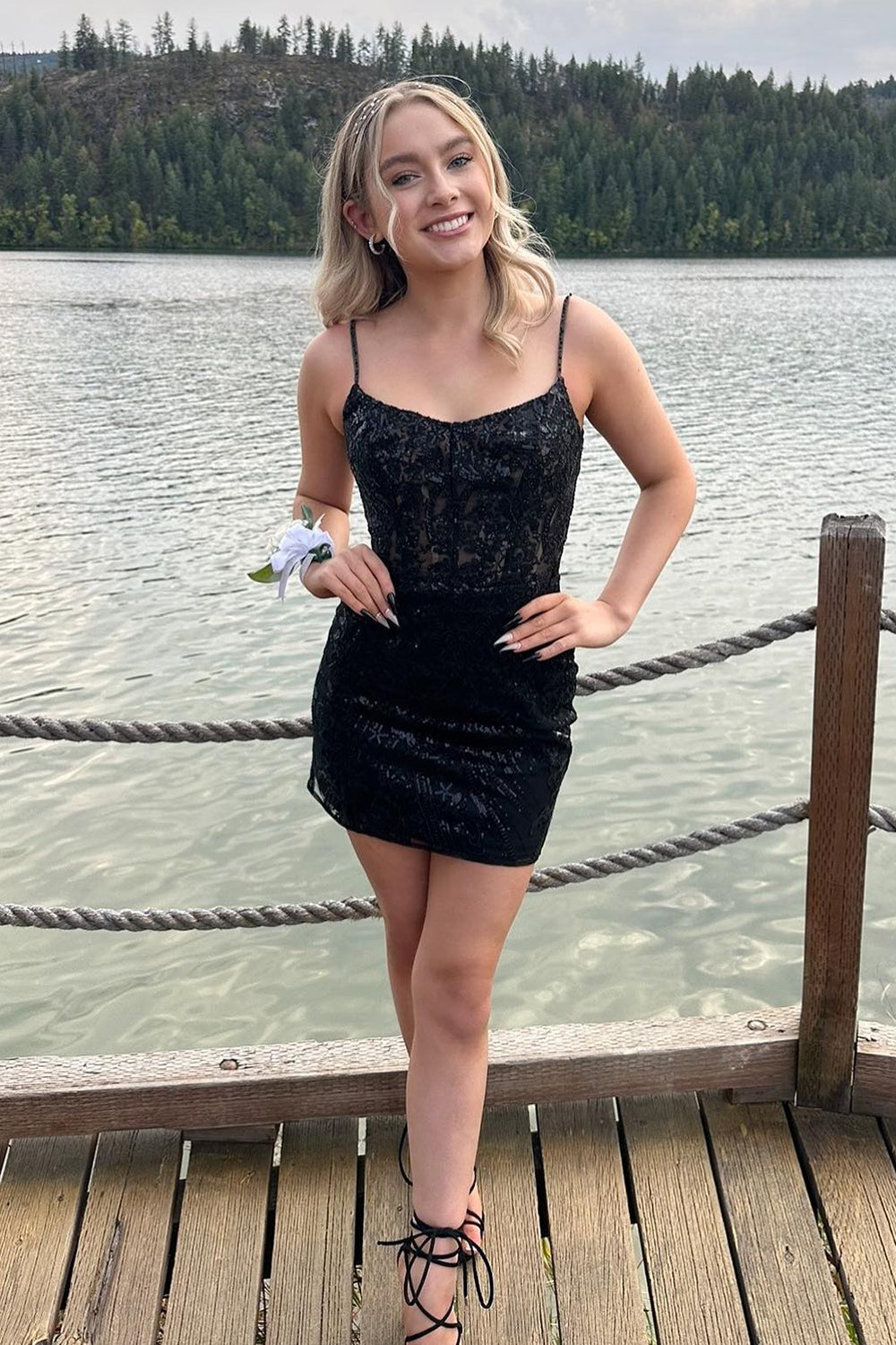 Homecoming Dresses Sequin Tight Short Cocktail Dresses