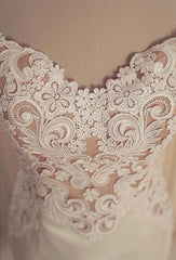 Lace Mermaid Tulle Wedding Gowns Open Back Sleeveless Sexy Bride Dresses Online