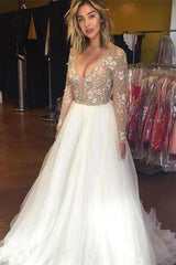Latest Long Sleeve Beading Prom Dresses Sexy Lace Applique Evening Gowns