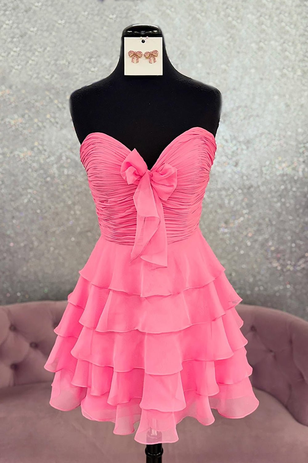 Light Blue A Line Homecoming Dresses Tulle Sweetheart Tiered Cocktail Dresses