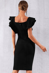 Little Black Homecoming Dresses Bodycon Dress