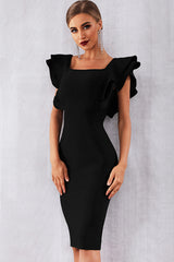Little Black Homecoming Dresses Bodycon Dress