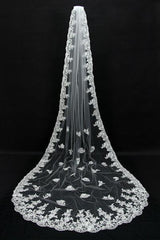 Long Lace Wedding Veil