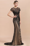 Luxury Mermaid All-Covered Beaded Prom Dress