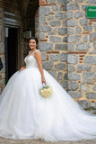 Modern Princess Long Long Sequins Sleeveless Bridal Dress