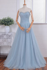 New Arrival Sweetheart Crystal Prom Dress A-Line Tulle Beading Formal Occasion Dresses