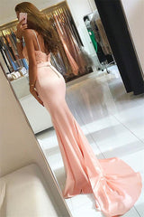 Newest Sleeveless Lace Evening Dress Appliques Mermaid Spaghetti-Strap Prom Dress BA6115