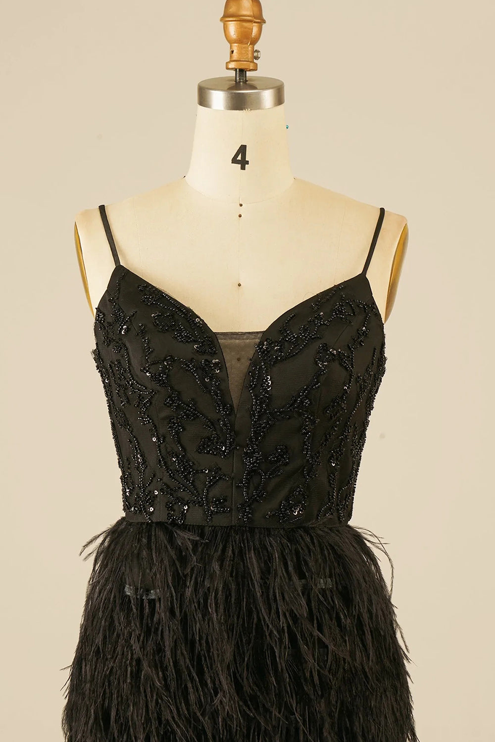 Pink Homecoming Dresses Sequin Tight Prom Dress with Feathers