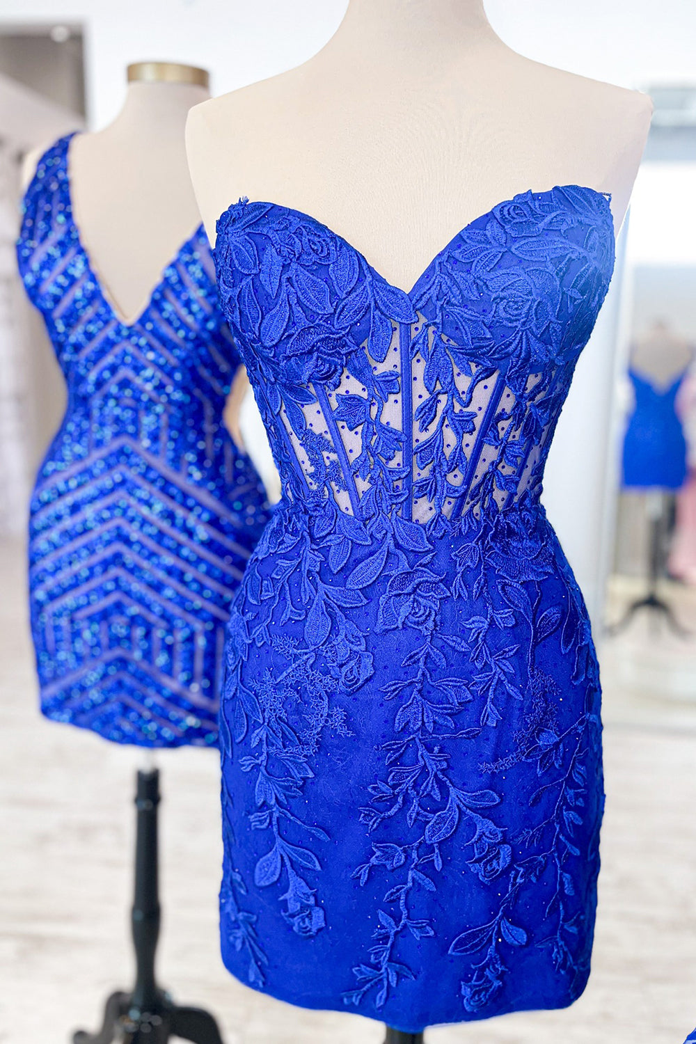 Pink Homecoming Dresses Tight Short Cocktail Dresses with Appliques