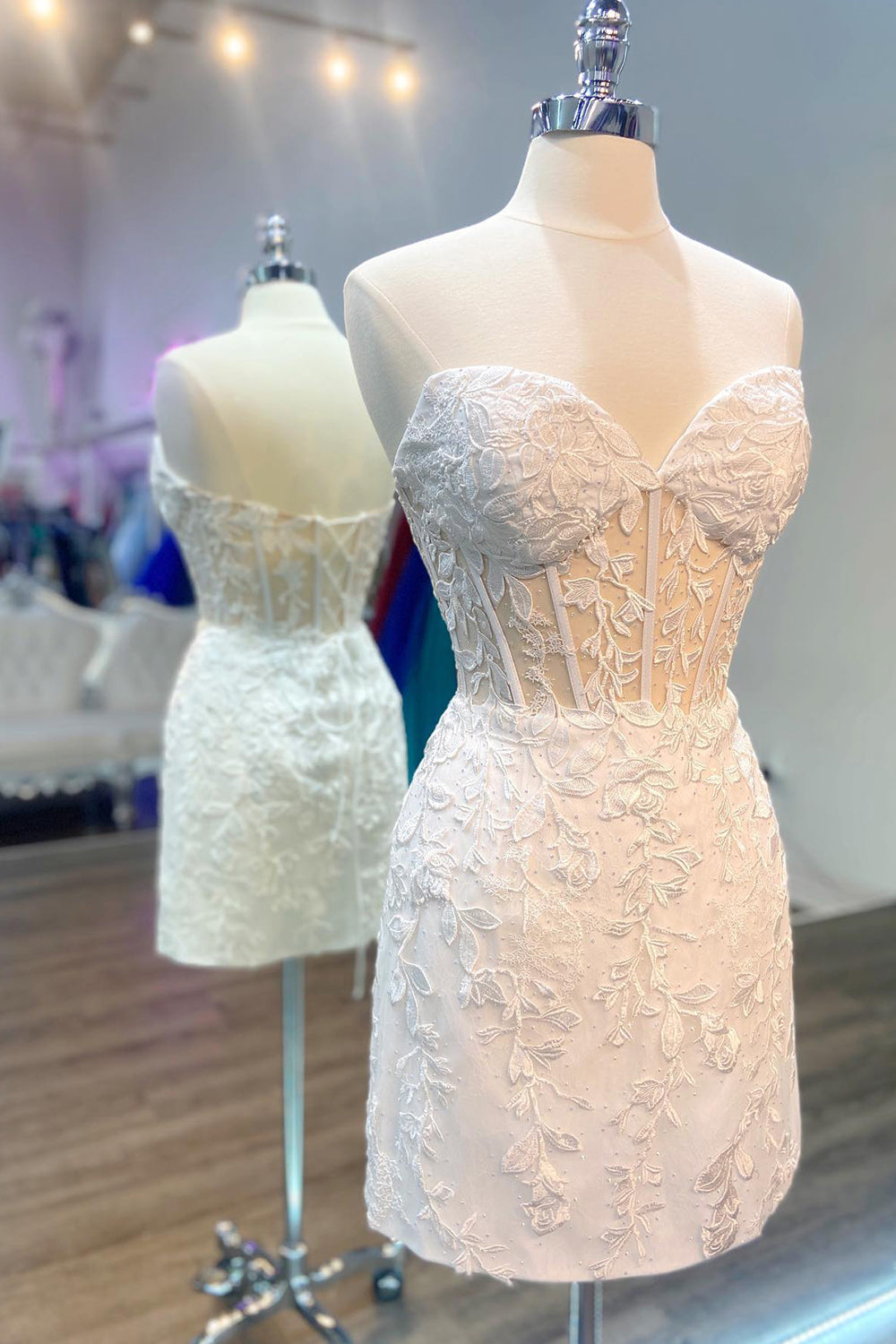 Pink Homecoming Dresses Tight Short Cocktail Dresses with Appliques