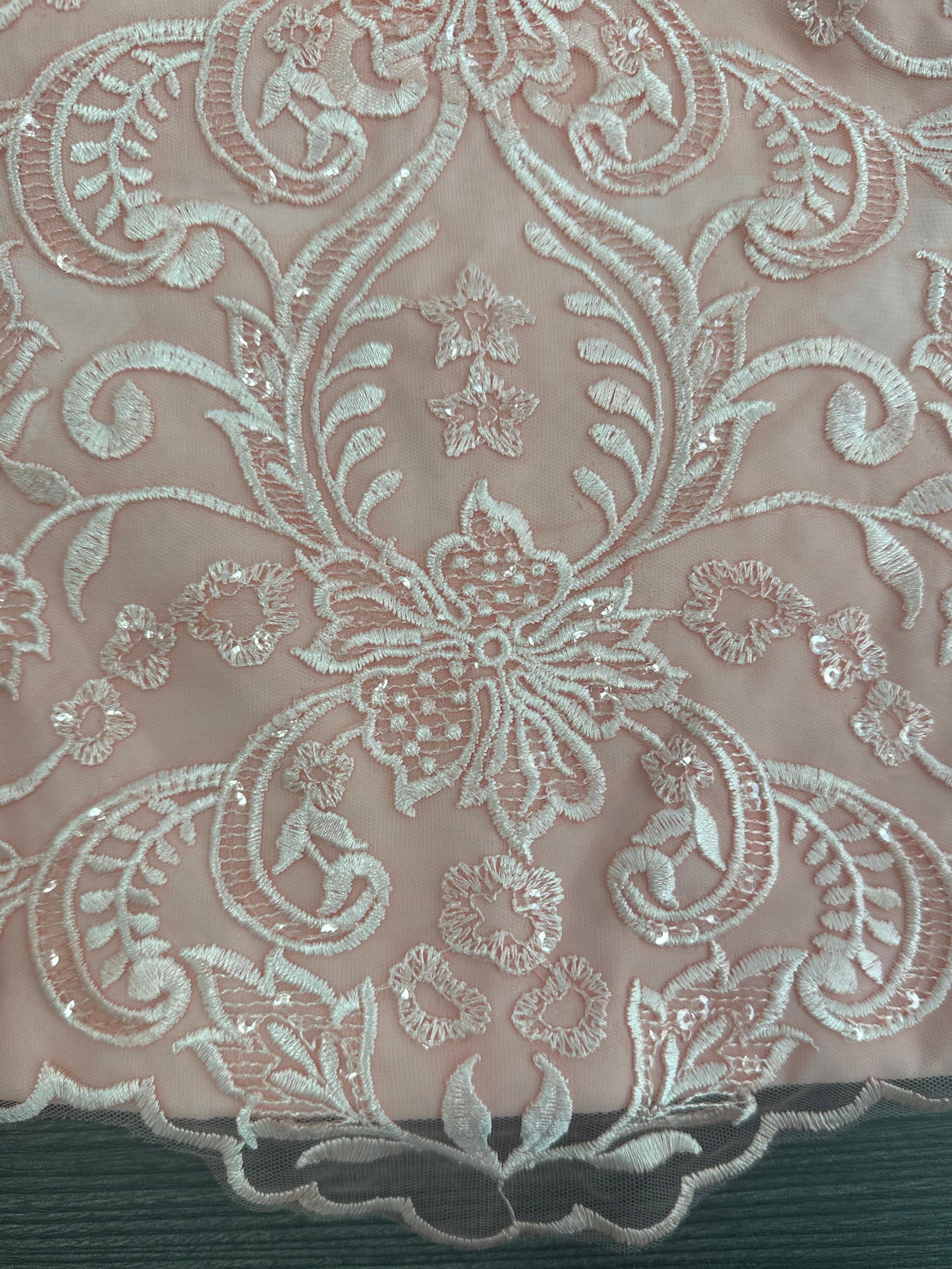 Plus Size Long Chiffon Pantsuit for the Mother of the Bride with Round Neck and Applique Jacket