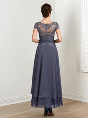 Princess A Line Mother of the Bride Dress Featuring Applique