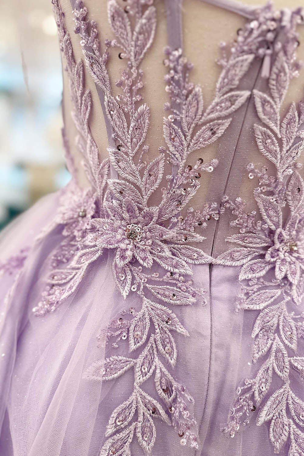 Suzhoufashion Purple Homecoming Dresses Corset A-Line Tulle Short Flower Prom Dress with Lace suzhoufashion Suzhoufashion Purple Homecoming Dresses Corset A-Line Tulle Short Flower Prom Dress with Lace suzhoufashion